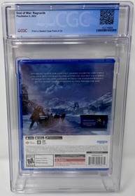 CGC Graded God of War Ragnarok Launch Edition NEW PS5 (1022794004, 9.8 A++)