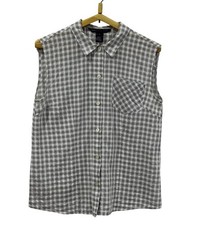 MARC BY MARC JACOBS Sleeveless Button Down Blouse Size 12 US As New!