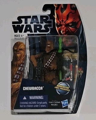 Hasbro Star Wars The Clone Wars Chewbacca 2012 mit Galactic Battle Spiel 38415 CW9
