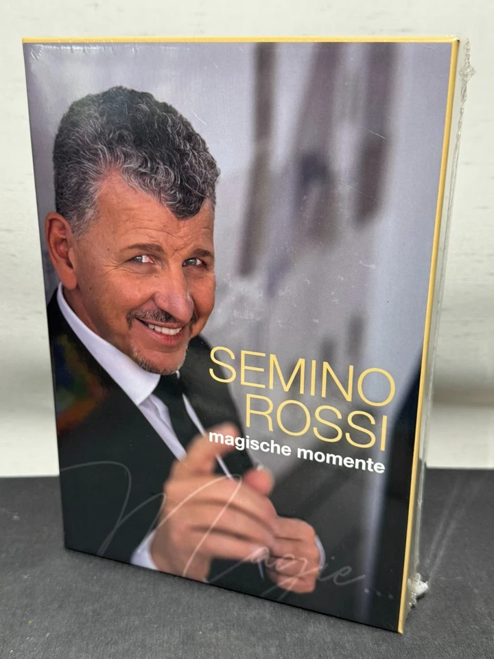 Semino Rossi Magische Momente Fanbox +3 exkl. Bonus Tracks Schürze Sticker, OVP!