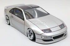 1/10 BODY Shell NISSAN 300ZX Twin Turbo Body 200mm *FINISHED* -SILVER-