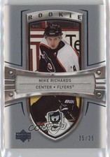 2005-06 Upper Deck The Cup Platinum Parallel 25/25 Mike Richards #172 4f5