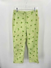 Pre-Owned Lilly Pulitzer Green Size 4 Embroidered Printed Pants