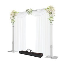 Pipe and Drape Backdrop Stand, 8.9x10ft Heavy Duty Adjustable Backdrop Frame ...