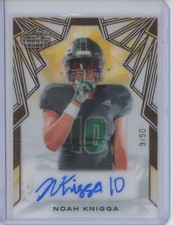 2025 Leaf Trinity Clear Copper #CANK1 Noah Knigga 9/50 Auto RC Rookie