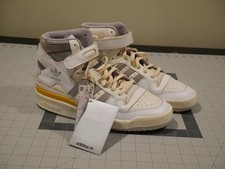 ADIDAS FORUM 84 HI US 8 Grey Yellow Cream OG 8 High