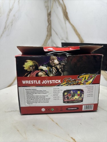 Street Fighter IV (4) Wrestle Joystick (PS2, PS3, PC compatible) - Picture 2 of 6