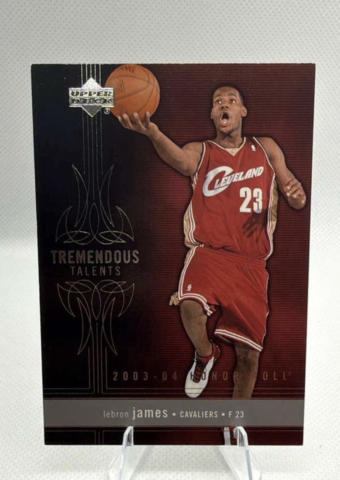 2003-04 Upper Deck Honor Roll - Tremendous Talents LeBron James #TT7 (RC)