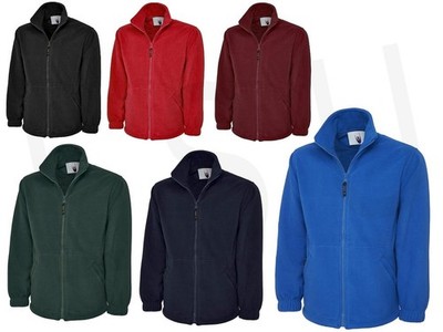 Herren Fleece Jacke Freizeit Arbeitskleidung Warm Outdoor Pullover Full Zip Jungen Mantel