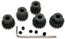 VICRAZZE Hardened Steel M1 Pinion Gear Sets 13T 14T 15T 16T 17T 5mm Shaft Motor