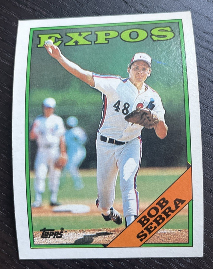 1988 Topps - Bob Sebra - Montreal Expos - #93
