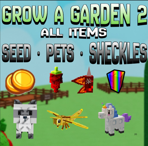 🌱Grow A Garden 2🌱 - 🪴All Items🪴 | GAG2 | (🔴Read Description🔴)
