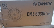 Tannoy CMS 603DC BM 6" Full-Range Ceiling Speaker Pair 