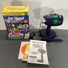 BulbHead Star Shower Motion Laser Lights Projector Tested And Working Complete