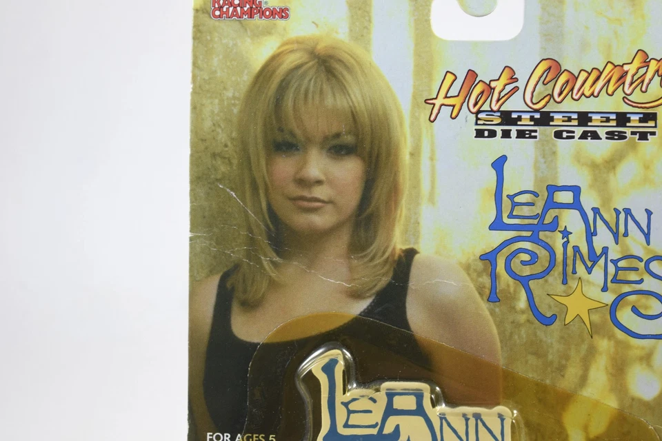 Leann Rimes Hot Country Steel White Vette Racing Champions 1998 1/64 Foto 3 de 4