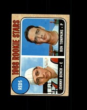 Johnny Bench Ron Tompkins 1968 Topps #247 Cincinnati Reds Rookie Stars RC