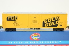 Athearn HO SCL Seaboard Coast Line FGE Solid Gold 50' PD Youngstown Box Car