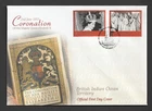 2003 BIOT Coronation QEII FDC. First Day Cover. British Indian Ocean Territory
