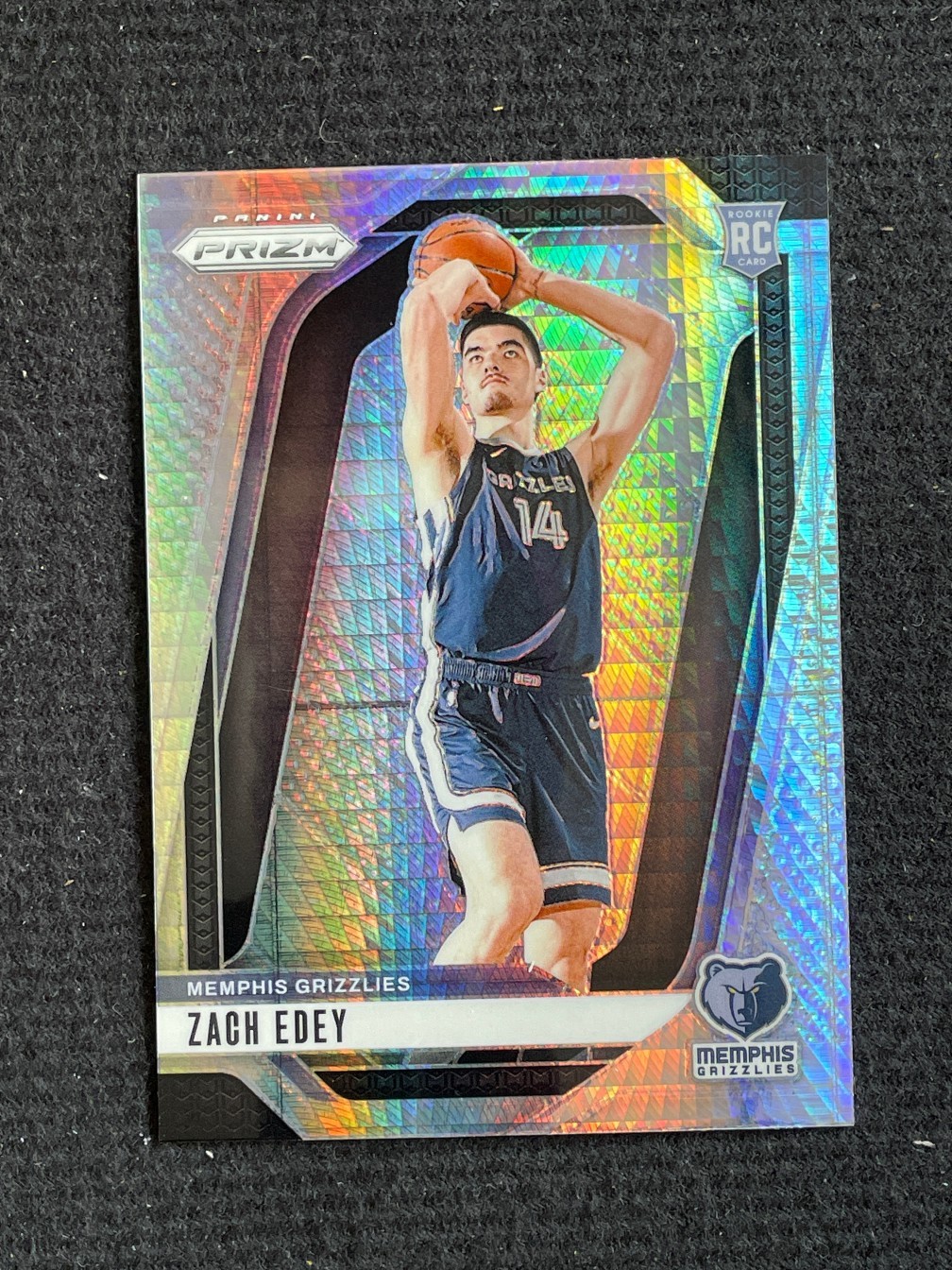 Zach Edey 2024-25 Panini Prizm Hyper Prizm RC #249