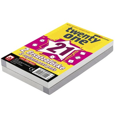 Twenty One - Ersatzblöcke | 2 Ersatzblöcke mit 156 Blatt | Verlag | Deutsch