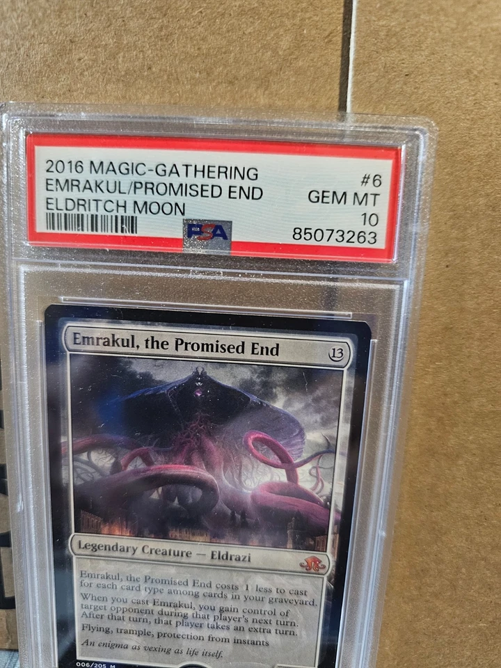 MTG - Emrakul Promised End - PSA 10 - POP 2 - Eldritch Moon - Graded - Image 2 of 3