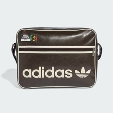 Bolso Adidas The Jamaica x Bob Marley 'Football Is Freedom' (Marrón/Blanco) KD8452