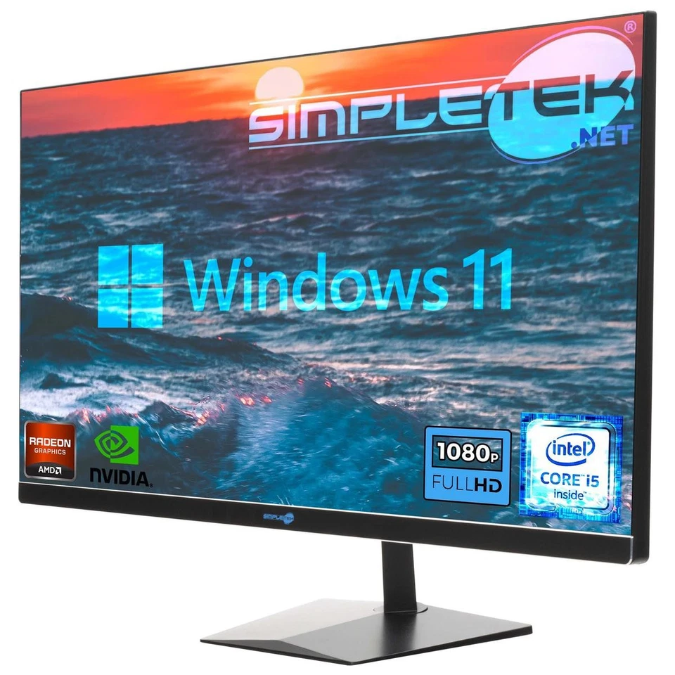 All In One I5 27" Fhd Win 11 Ram 8 Gb Ssd 120 Gb Computer Fisso Gaming Editing - Image 3 of 4