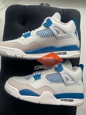 Air Jordan 4 Retro "Military Blue" - colorway Industrial Blue EU 42,5. Nuove