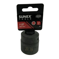 Sunex 236 12in Drive 6 Point 1-18in Impact Socket New Quality Tool