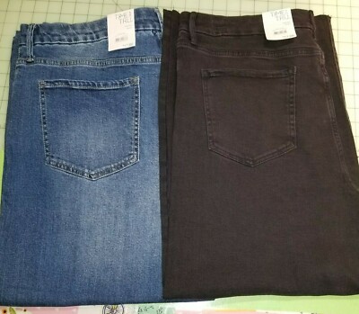 Tru Women's Wide Leg Crop Jeans Size 
