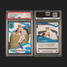 2020 Panini Chronicles Elite Update /899 Justin Herbert #203 Rookie RC