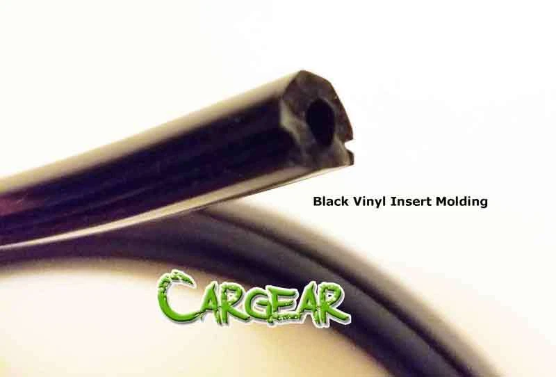 Moldura de puerta lateral de carrocería de goma negra para coche Datsun Z rollo de 15 pies Foto 2 de 4