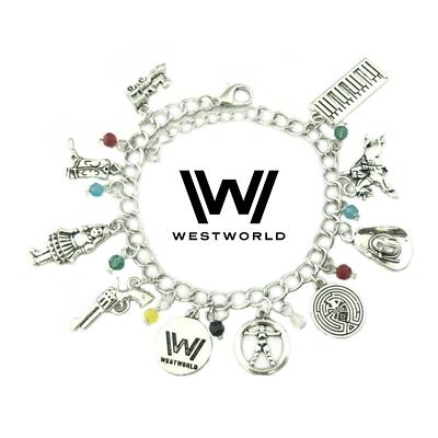 West World TV Theme Multi Charms Jewelry Bracelet