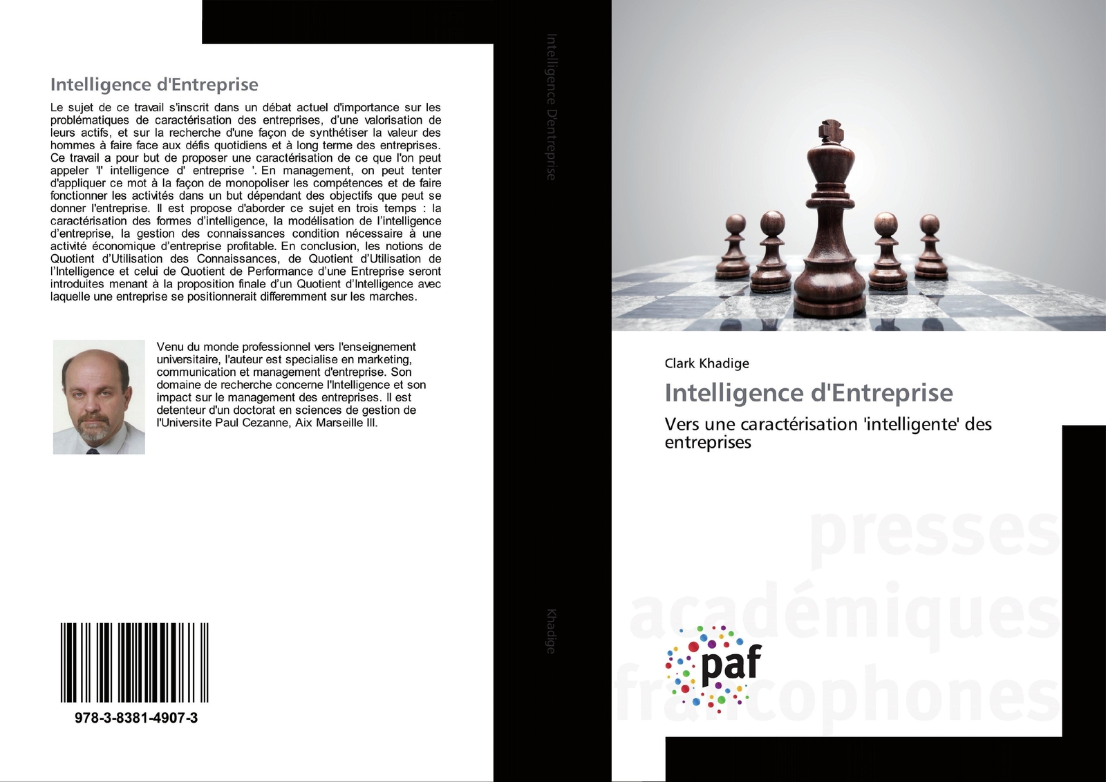 Thumbnail - Intelligence D'entreprise Clark Khadige Taschenbuch Paperback 252 S.
