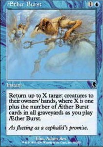 AEther Burst x4 - Odyssey - NM-Mint, English - Odyssey