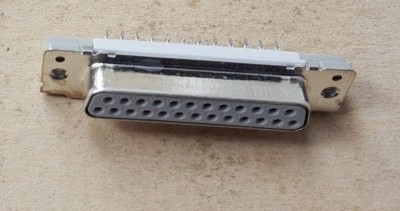 2 PCS OF BUCHSE CDF25EP4UNSN 107577 25 POL CONNECTOR (U7.1B2)