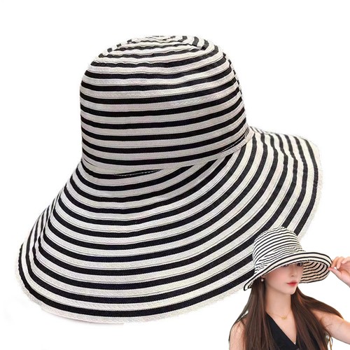 Sonnenhut mit breiter Krempe Outdoor klassischer Sonnenhut gegen Sonnenlicht - Bild 7 von 20