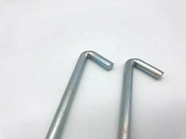 12" Heavy Duty 5/16" Battery Hold Down J Bolts Rods Adjust 8" To 12" 1 PAIR - Image 2 of 3