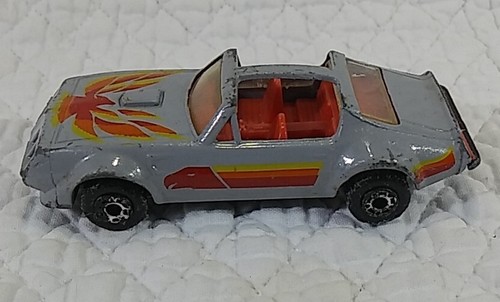 Vintage Matchbox S/F #16-F 1979 Pontiac Trans AM T-Roof (3") Macau Fair Cond. - Picture 3 of 13