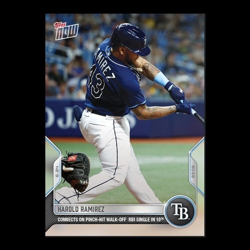2022 Topps Now 403 Harold Ramírez