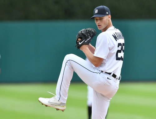 Matt Manning Signed Baseball Detroit Tigers Pitcher Auto Autograph NO HITTER - Picture 2 of 7