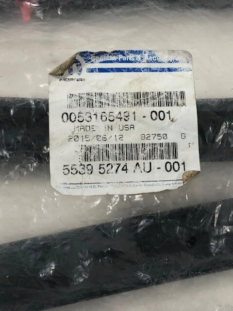 2007-2018 Jeep Wrangler Door Weatherstrip Front Passenger OEM Mopar 55395274AU Foto 2 de 4