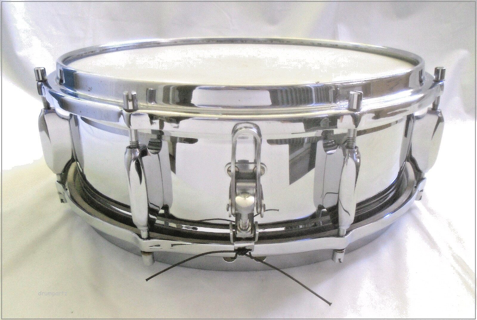 SONOR  - SNARE DRUM - Vtg 60s Teardrop Era D424 - Compound Lever