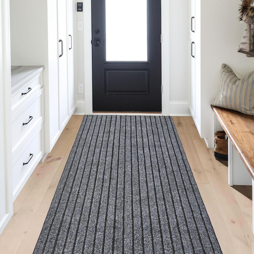 Runner Rug 2Ft X 6Ft Outdoor Indoor Runner Rugs with Rubber Backing Washable Rug