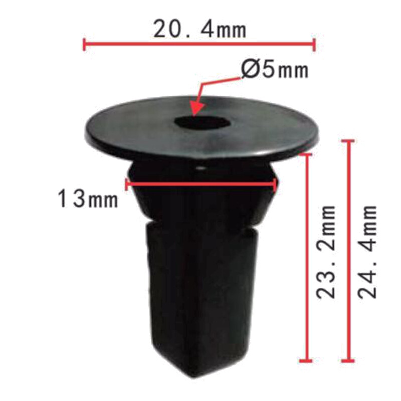 For Toyota Lexus Wheelhouse Liner Nylon Nut Qty 40 Mud Guard