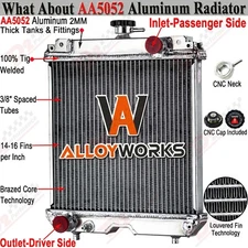 Aluminum Cooler Radiator For Kubota U15 U17 U15-3 U17-3 Excavator RA221-42300