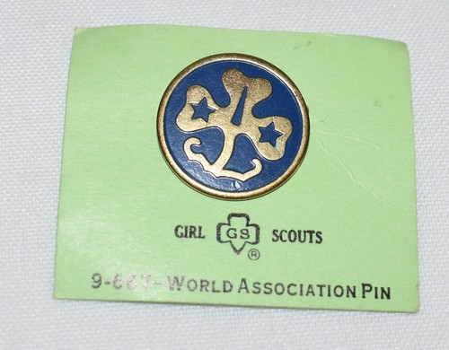 Vintage Pfadfinder Weltverband PIn - Bild 1 von 3