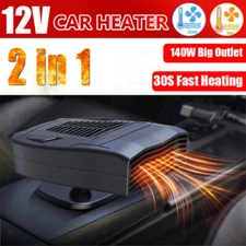 150W 12V Car Heater Defroster Demister Heating Fan Plug in Cigarette Lighter USA