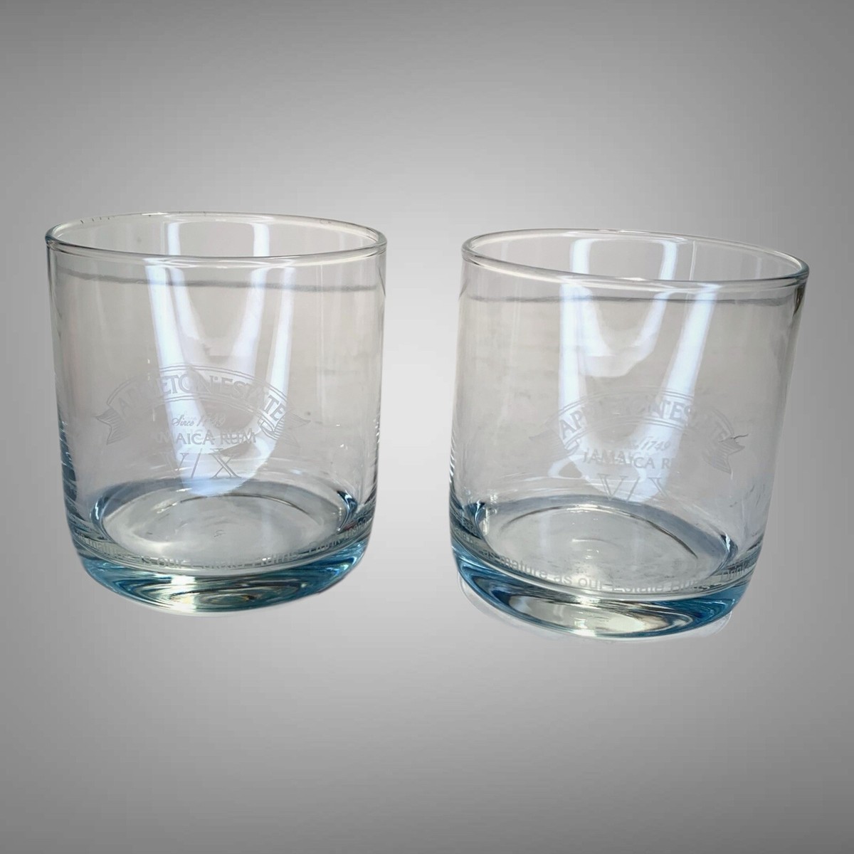 2 Appleton Estate Jamaica Rum Rocks Glass SINCE 1749 | eBay