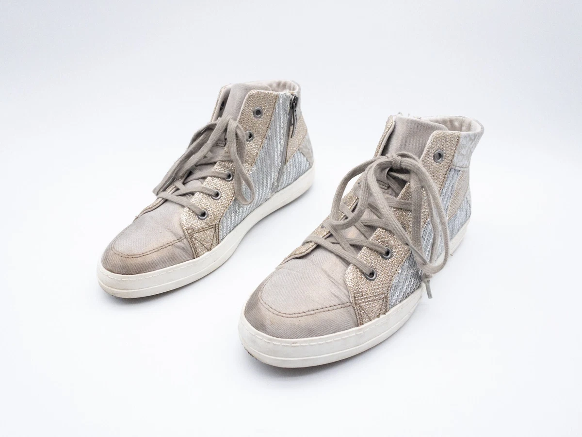 Tamaris Donna 1-23323-42 – Sneaker Basse In Mix Tessuto E Sintetico – Tacco Platforma 3,5 Cm